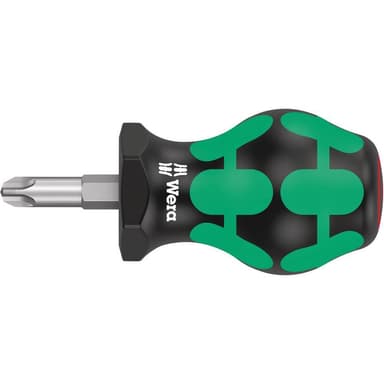 Stjärnskruvmejsel Wera 350 PH Stubby PH 3 Klinglängd: