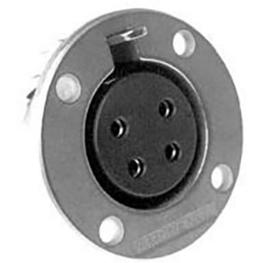 Amphenol EP-4-13P XLR-kontakter Flänsanslutning Antal