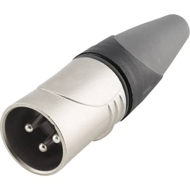 Hicon HI-X3CM-HD XLR-kontakter Kontakt hane rak Antal