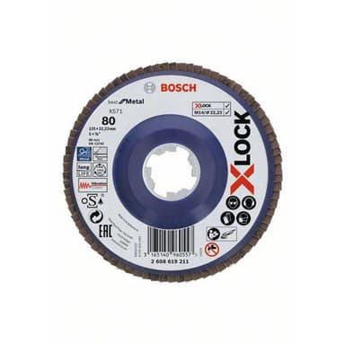 Bosch Accessories 2608619211 Slipsten Ø 125 mm N/A 1 st