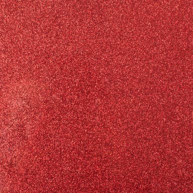 Cricut Smart Iron-On Glitter ark 33x91 (röd glitter)