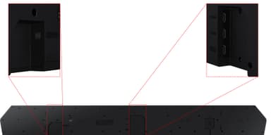 Samsung HW-Q995B soundbar med subwoofer