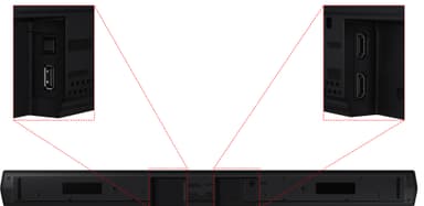 Samsung HW-B560 soundbar med subwoofer