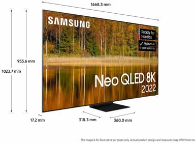 Samsung 75" QN800B 8K Neo QLED Smart TV (2022)