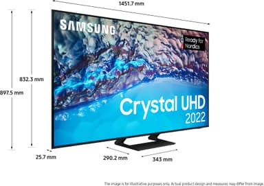 Samsung 65" BU8575 4K LED Smart TV (2022)