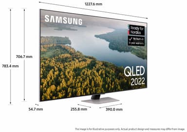 Samsung 55" Q83B 4K QLED Smart TV (2022)