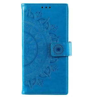 SKALO Samsung S22 Mandala Plånboksfodral - Blå
