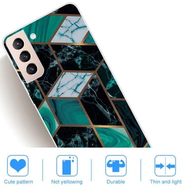 SKALO Samsung S22+ Marmor TPU-skal - Motiv 10