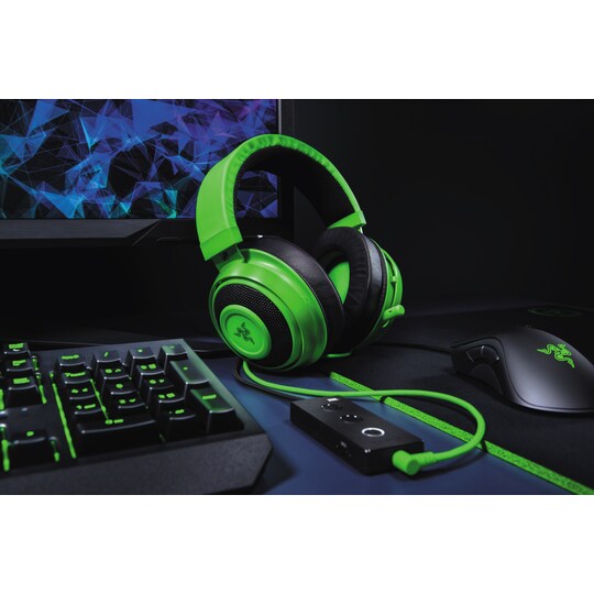 Razer Kraken Tournament gaming headset (grön)
