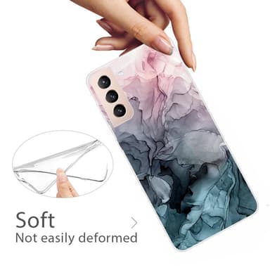 SKALO Samsung S22+ Marmor TPU-skal - Motiv 1