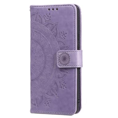 SKALO Samsung S22 Mandala Plånboksfodral - Lila