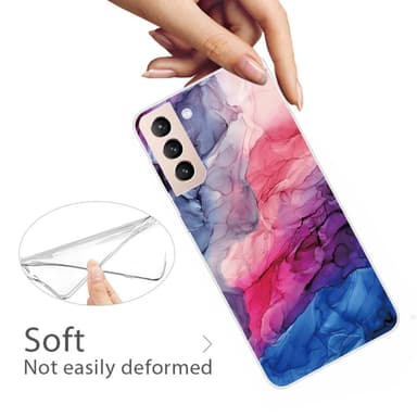 SKALO Samsung S22+ Marmor TPU-skal - Motiv 3