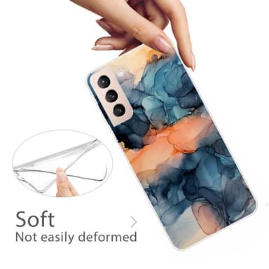 SKALO Samsung S22+ Marmor TPU-skal - Motiv 6