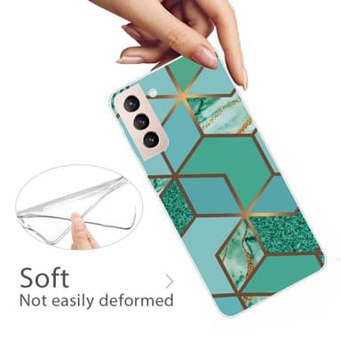 SKALO Samsung S22+ Marmor TPU-skal - Motiv 9