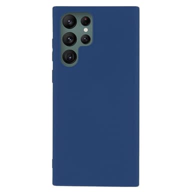 SKALO Samsung S22 Ultra Ultratunn TPU-Skal - Blå