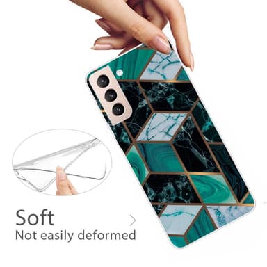 SKALO Samsung S22+ Marmor TPU-skal - Motiv 10