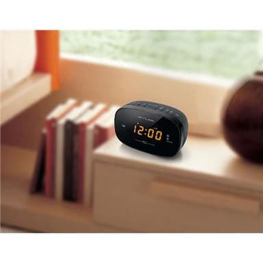 Muse Klockradio PLL M-150CR Svart, Larmfunktion