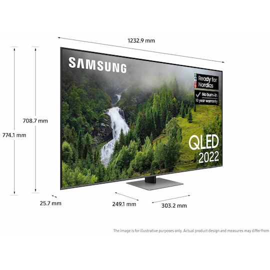 Samsung 55" Q77B 4K QLED TV (2022)