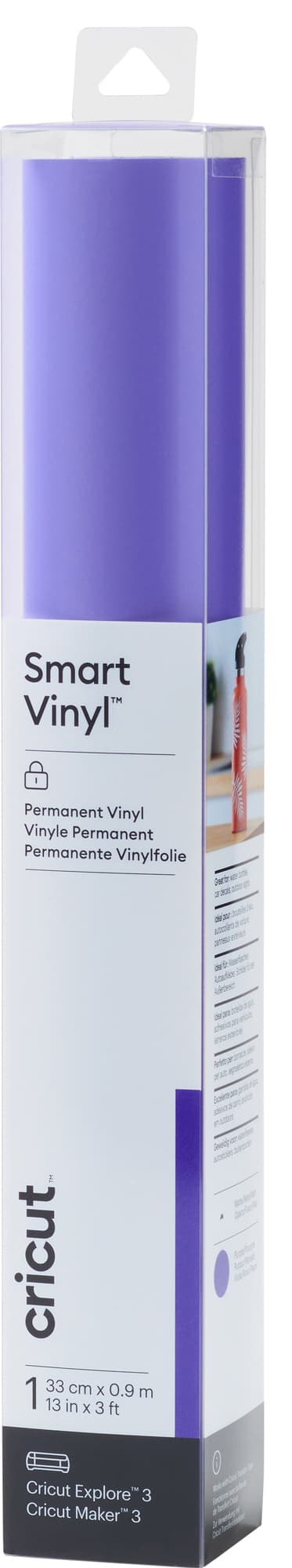 Cricut Smart Vinyl Permanent ark 33 x 91 cm (lila)