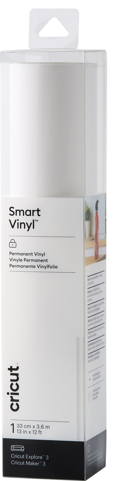 Cricut Smart Vinyl Permanent ark 33 x 366 cm (vit)