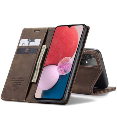 CaseMe Smart Magnet FlipCase Samsung Galaxy A13 4G - Coffee
