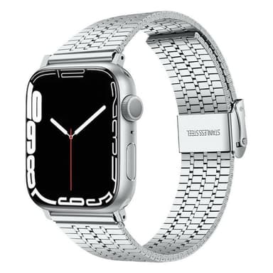 Mesh Armband rostfritt stål Apple Watch 6  (44mm) - Silver