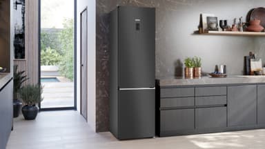 Siemens Kombinerad kyl/frys KG39NAXCF (black inox-antifingerprint)