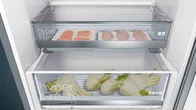 Siemens IQ500 Kyl/Frys KG49EAXCA (blacksteel)