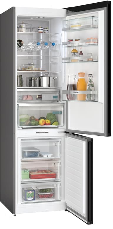 Siemens Kombinerad kyl/frys KG39NAXCF (black inox-antifingerprint)