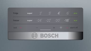 Bosch Serie 4 Kyl/Frys KGN397LEQ (inox-look)