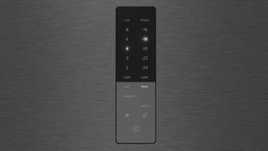 Siemens Kombinerad kyl/frys KG39NAXCF (black inox-antifingerprint)