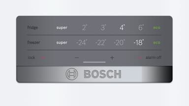 Bosch Kombinerad kyl/frys KGN397WEQ (vit)