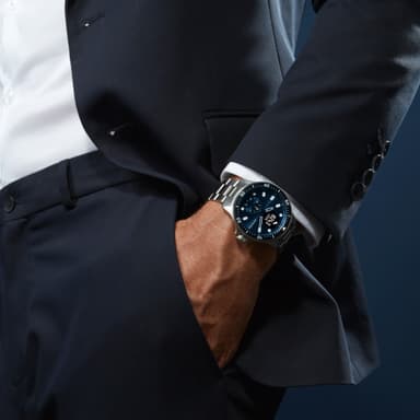 Withings ScanWatch hybrid smartwatch 43mm (blå)