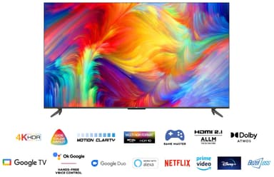 TCL 65" P830 4K LED Smart TV (2022)