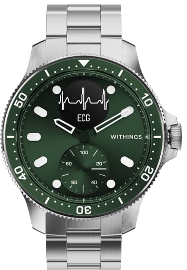 Withings ScanWatch Horizon smartwatch 43mm (grön)