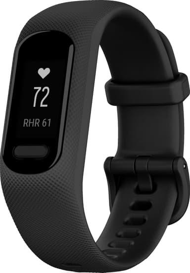 Garmin Vivosmart 5 aktivitetsarmband S/M (svart)