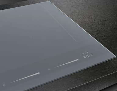 90 CM INDUKTIONSHÄLL MED 3 MULTIZONER SILVER KERAM