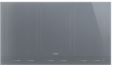 90 CM INDUKTIONSHÄLL MED 3 MULTIZONER SILVER KERAM