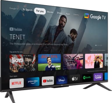 TCL 43" P830 4K LED Smart TV (2022)