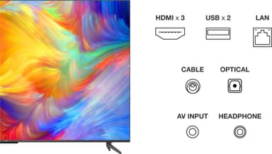TCL 65" P830 4K LED Smart TV (2022)