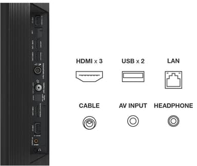 TCL 65" QLED760 4K QLED Smart TV (2022)