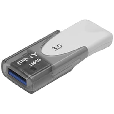 PNY Attache 4 USB 3.0 flashminne 256 GB PNY Attache 4 USB 3.0 flashminne 256 GB