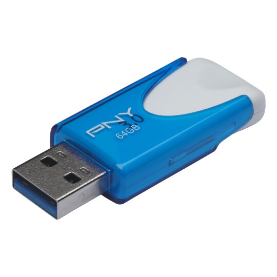 PNY Attache 4 USB 3.0 minne 64 GB