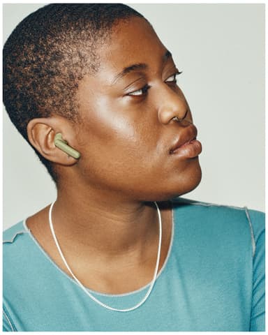 Urbanears Boo True Wireless in ear-hörlurar (almost green)