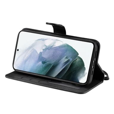 SKALO Samsung S22 Magnetskal/plånbok ""2 i 1"" - Svart