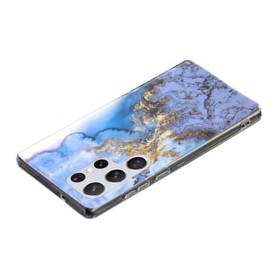 SKALO Samsung S22 Ultra Marmor TPU-skal - Motiv 4