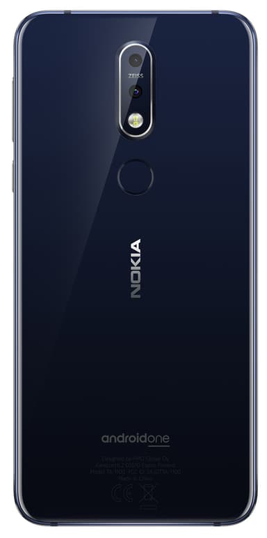 Nokia 7.1 smartphone (midnattsblå)
