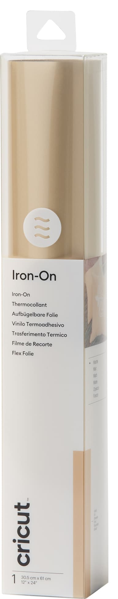Cricut Everyday Iron-On ark 30x60cm (guld)