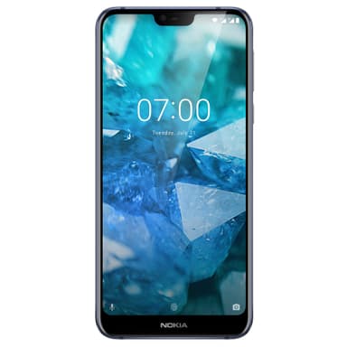Nokia 7.1 smartphone (midnattsblå)