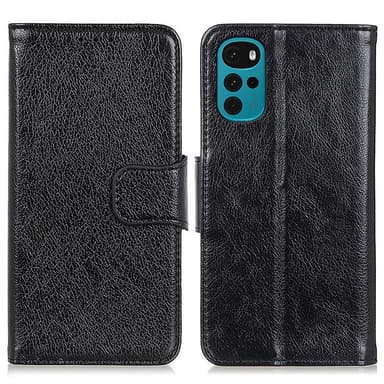 Motorola Moto G22  / Moto E32s 4GPlånboksfodral Textured Split - Svart
